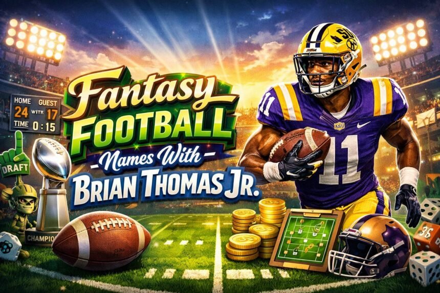 Fantasy Football Names With Brian Thomas Jr