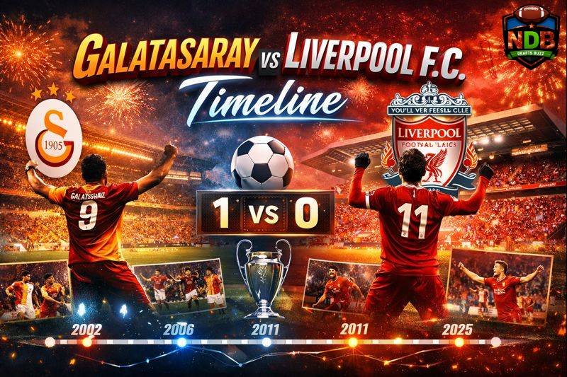 Galatasaray vs Liverpool f.c. Timeline