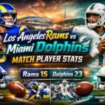 Los Angeles Rams vs Miami Dolphins Match Player Stats