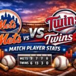 Mets vs Minnesota Twins Match Player Stats
