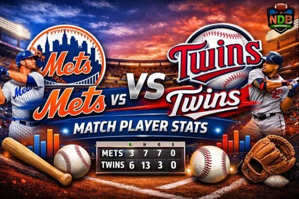 Mets vs Minnesota Twins Match Player Stats