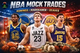 NBA Mock Trades Kuminga Markkanen Reaves