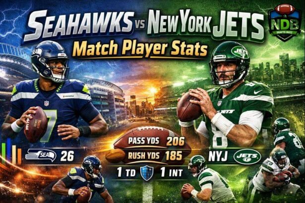 Seahawks vs New York Jets Match Player Stats