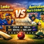 Sri Lanka National Cricket Team vs Australian Men’s Cricket Team Match Scorecard