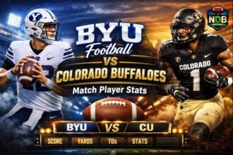 BYU Football vs Colorado Buffaloes Football Match Player Stats
