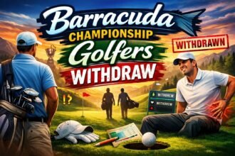 Barracuda Championship Golfers Withdraw