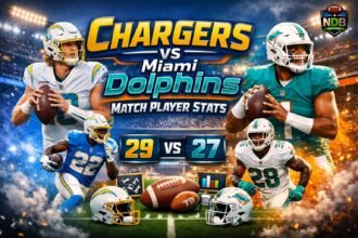 Chargers vs Miami Dolphins Match Player Stats