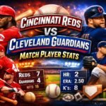 Cincinnati Reds vs Cleveland Guardians Match Player Stats
