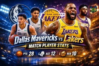 Dallas Mavericks vs Lakers Match Player Stats
