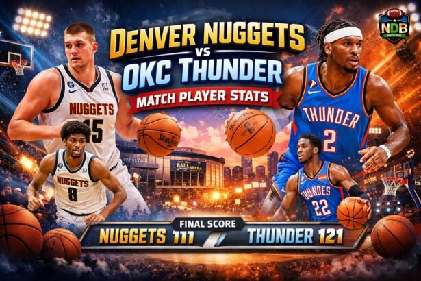 Denver Nuggets vs Okc Thunder Match Player Stats