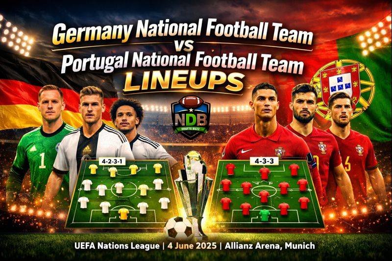 Germany National Football Team vs Portugal National Football Team Lineups