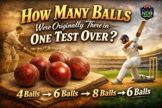 How Many Balls Were Originally There in One Test Over?