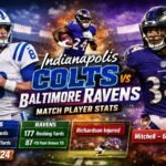 Indianapolis Colts vs Baltimore Ravens Match Player Stats