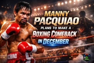 Manny Pacquiao Plans to Make a Boxing Comeback in December​