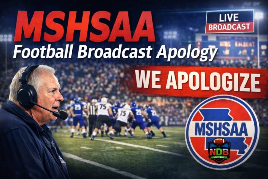 Mshsaa Football Broadcast Apology