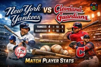 New York Yankees vs Cleveland Guardians Match Player Stats