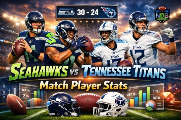 Seahawks vs Tennessee Titans Match Player Stats