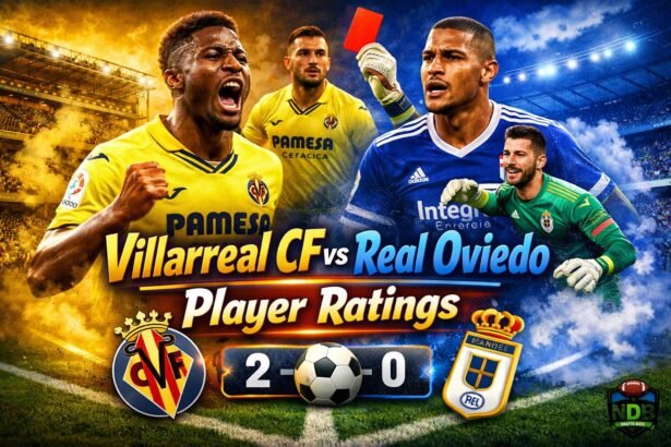 Villarreal CF vs Real Oviedo Player Ratings