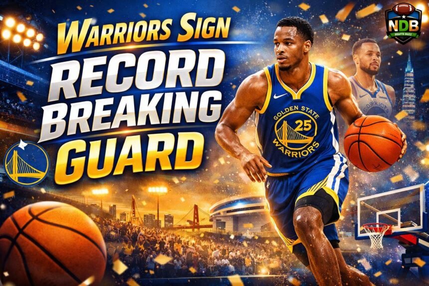Warriors Sign Record Breaking Guard