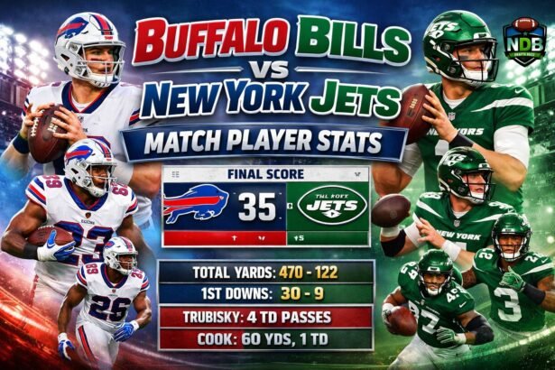 Buffalo Bills vs New York Jets Match Player Stats