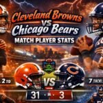 Cleveland Browns vs Chicago Bears Match Player Stats