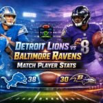 Detroit Lions vs Baltimore Ravens Match Player Stats