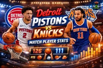 Detroit Pistons vs Knicks Match Player Stats