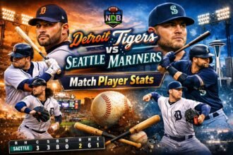 Detroit Tigers vs Seattle Mariners Match Player Stats