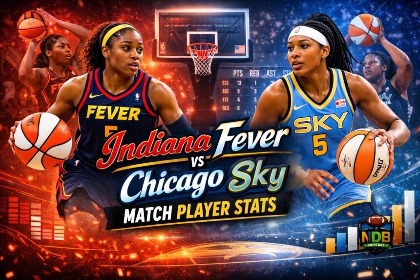 Indiana Fever vs Chicago Sky Match Player Stats