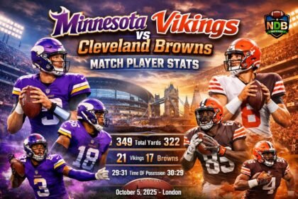 Minnesota Vikings vs Cleveland Browns Match Player Stats