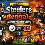 Pittsburgh Steelers vs Bengals Match Player Stats