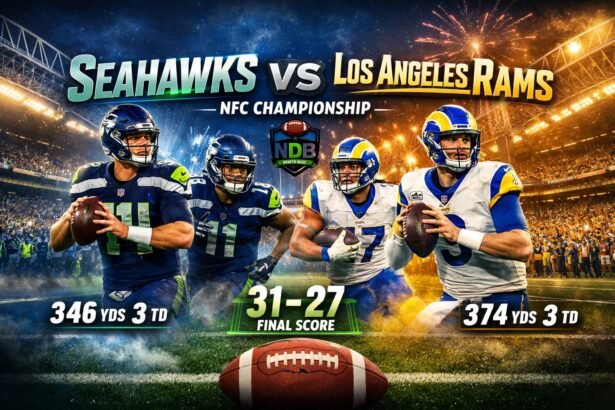 Seahawks vs Los Angeles Rams Match Player Stats