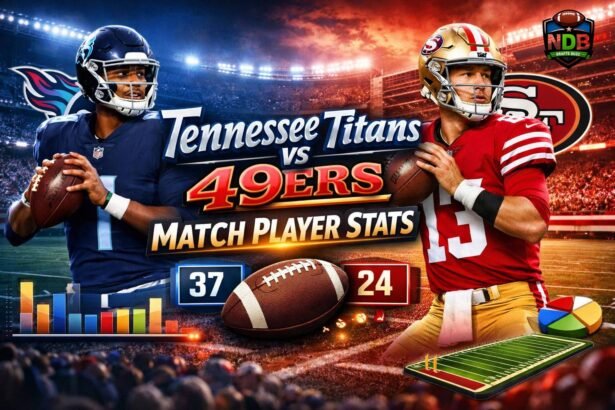 Tennessee Titans vs 49ERS Match Player Stats